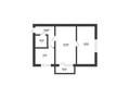 2-бөлмелі пәтер · 43 м² · 2/4 қабат, мкр Центральный, Достык 3, бағасы: 14.9 млн ₸ в Атырау — фото 14