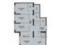 4-бөлмелі пәтер · 141.5 м² · 6/9 қабат, Проспект Аль-Фараби и улица Маркова, бағасы: ~ 208.4 млн ₸ в Алматы, Бостандыкский р-н — фото 2