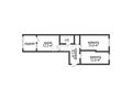 2-комнатная квартира · 58 м² · 1/4 этаж, Береке микрорайон за 23.5 млн ₸ в Костанае — фото 3