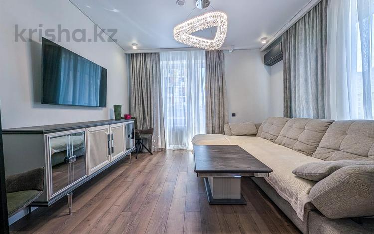 3-бөлмелі пәтер · 91 м² · 5/12 қабат, Ғажаип 5/4 — Монке би, бағасы: 85 млн ₸ в Алматы, Алатауский р-н — фото 2