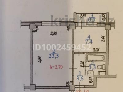 1-комнатная квартира · 38.5 м² · 4/5 этаж, Северное кольцо 92/4 за 25 млн ₸ в Алматы, Алатауский р-н