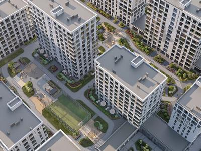 Планировки ЖК в Астане: 3-комнатная квартира · 89.91 м², Е-15 5 за ~ 40.3 млн 〒 3-комнатная квартира · 89.91 м², Е-15 5 за ~ 40.3 млн 〒 в Астане, Нура р-н