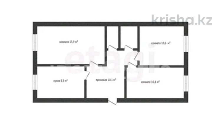 3-комнатная квартира, 75 м², 1/2 этаж помесячно, . 21 — 19 Садик 19 мектеп