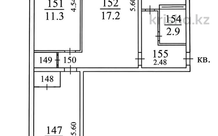 3-бөлмелі пәтер · 58 м² · 3/4 қабат, Райымбека 120 — Панфилова, бағасы: 35 млн ₸ в Алматы, Алмалинский р-н — фото 11