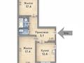 2-бөлмелі пәтер · 54 м² · 1/5 қабат, мкр Шанхай, Рыскулова, бағасы: 14 млн ₸ в Актобе — фото 8