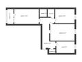 3-комнатная квартира · 68.7 м² · 3/9 этаж, микрорайон Сункар за 23.5 млн ₸ в Кокшетау — фото 12