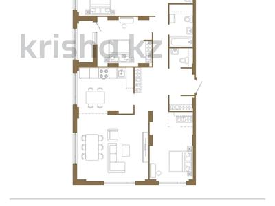 4-бөлмелі пәтер · 138.1 м² · 4/18 қабат, Достык 8/5 — БЕЗ КОМИССИИ! ВЫБОР ЭТАЖА!, бағасы: ~ 93.9 млн ₸ в Астане, Есильский р-н