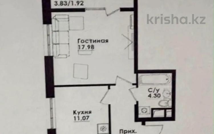 2-бөлмелі пәтер · 45 м² · 6/9 қабат, Жандосова — Cулейменова, бағасы: 40 млн ₸ в Алматы, Ауэзовский р-н — фото 2