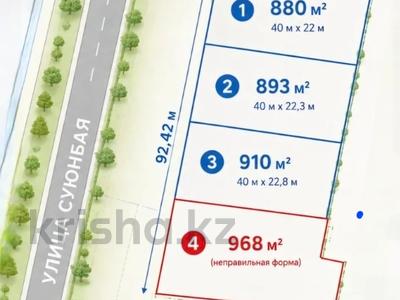 Жер телімі · 36 сотық, Суюнбая 227, бағасы: 600 млн ₸ в Алматы, Турксибский р-н