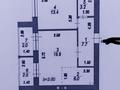 2-бөлмелі пәтер · 55 м² · 6/12 қабат, ​Улица Шамши Калдаяков, 46 46, бағасы: 36 млн ₸ в Астане, Сарайшык р-н — фото 2