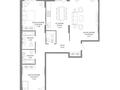 3-комнатная квартира · 107.76 м² · 5/14 этаж, А 32 2Б за ~ 95.6 млн ₸ в Астане, Сарайшык р-н