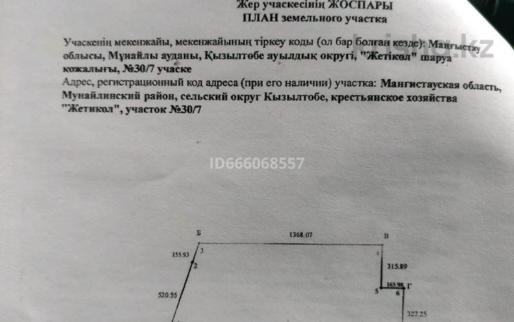 Жер телімі 100 га, Жетикол, бағасы: 3 млн 〒 в Кызылтобе — фото 2