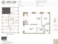 2-комнатная квартира · 62.2 м² · 4/9 этаж, Симферопольская 1/1 за 72 млн ₸ в Алматы, Ауэзовский р-н