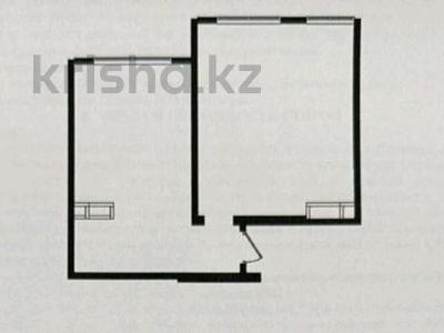 1-комнатная квартира · 55.46 м² · 2 этаж, мкр Кайрат, Сыбызгы 100 за 25 млн 〒 в Алматы, Турксибский р-н