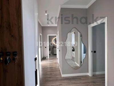 3-комнатная квартира · 76.8 м² · 17/20 этаж, мкр Юго-Восток, Камали Дюсембекова 44/2 за 32 млн 〒 в Караганде, Казыбек би р-н