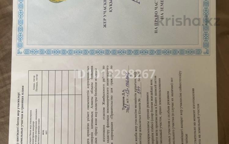 Участок · 11 соток, Ақдала 8 — Уалиханова мен ақдала көшесінің қиылысы за 9.5 млн ₸ в Каргалы (п. Фабричный) — фото 2