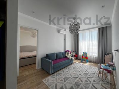 2-бөлмелі пәтер · 56 м² · 17/18 қабат, Нажимеденова 23 — Astana LRT, бағасы: 42 млн ₸ в Астане, Сарайшык р-н