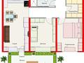 3-комнатная квартира · 87.3 м² · 1/6 этаж, Кайрат микрорайон за 53 млн ₸ в Алматы, Турксибский р-н