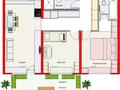 3-комнатная квартира · 87.3 м² · 1/6 этаж, Кайрат микрорайон за 53 млн ₸ в Алматы, Турксибский р-н — фото 11