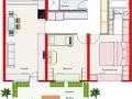 3-комнатная квартира · 87.3 м² · 1/6 этаж, Кайрат микрорайон за 53 млн ₸ в Алматы, Турксибский р-н — фото 10