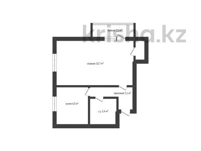 1-комнатная квартира, 35.9 м², 7/9 этаж, Абая 175а за ~ 10.3 млн 〒 в Кокшетау