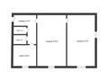 2-бөлмелі пәтер · 50 м² · 1/5 қабат, Балықшы ш/а., К. Ахмедиярова 1, бағасы: 11 млн ₸ в Атырау, пгт Балыкши — фото 13