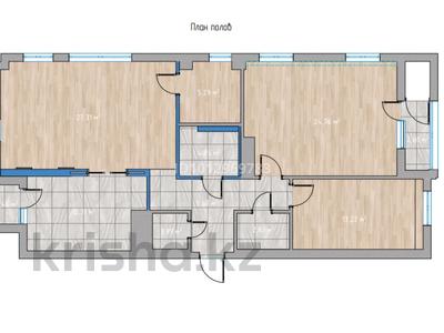 4-комнатная квартира · 104 м² · 4/9 этаж, Абая 130/2 за 112 млн ₸ в Алматы, Бостандыкский р-н