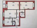 3-комнатная квартира · 76.2 м² · 7/10 этаж, Азербаева 4 — Ул.Жургенова за 35 млн ₸ в Астане, Алматы р-н — фото 14