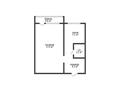 1-комнатная квартира · 30.2 м² · 5/5 этаж, Текстильщиков за 12.5 млн ₸ в Костанае — фото 9