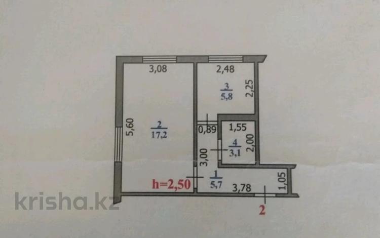 1-комнатная квартира, 31 м², 1/5 этаж, хамида Чурина за 9.5 млн 〒 в Уральске — фото 2
