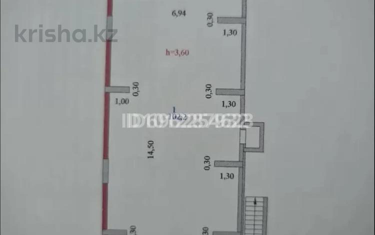 Свободное назначение, офисы, склады, общепит, фитнес и спорт, образование, развлечения, кабинеты и рабочие места, студии · 102.2 м² за 650 000 ₸ в Астане, Есильский р-н — фото 6