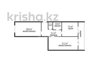 2-комнатная квартира, 40 м², 3/5 этаж, мкр Восток 40 — Камшат кафе за 19.5 млн 〒 в Шымкенте, Енбекшинский р-н