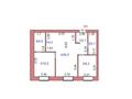 3-комнатная квартира · 63.2 м² · 4/10 этаж, Мкрн. Центральный 50А за 24.5 млн ₸ в Кокшетау — фото 2