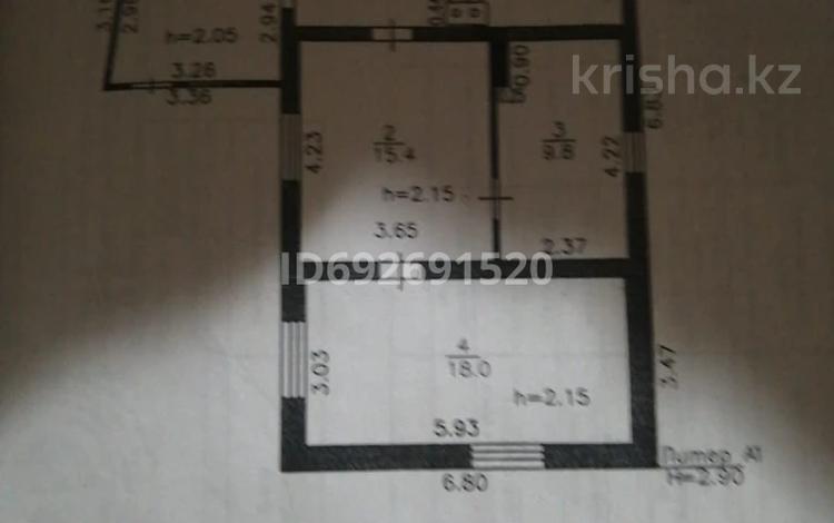 Жеке үй • 2 бөлмелер • 55 м² • 7 сот., ПСТ Магистраль 16 — Телевышка - 23 мкрн, бағасы: 6 млн 〒 в Меновном — фото 2