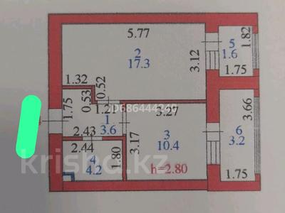 1-комнатная квартира, 42 м², 3/10 этаж, Ардагерлер 38/3 — Рынок Саянур, 40 школа. за 18 млн 〒 в Астане, Сарыарка р-н