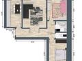 3-комнатная квартира · 70 м² · 2/9 этаж, Генерала Дюсенова 304 — Набережная за 26.9 млн ₸ в Павлодаре — фото 4