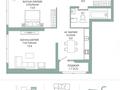 2-комнатная квартира · 52 м² · 2/20 этаж, Толе би 19а — РАЙОН «БАРЫС АРЕНЫ» !! БЕЗ КОМИССИИ!! за ~ 26.3 млн ₸ в Астане, Нура р-н — фото 2