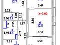 3-бөлмелі пәтер · 66.6 м² · 7/9 қабат, Бокейханова 20, бағасы: 63 млн ₸ в Астане, Есильский р-н — фото 11