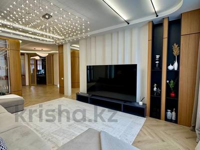 6-комнатная квартира · 195 м² · 10 этаж, Шамши Калдаяков 8 за 280 млн 〒 в Астане, Алматы р-н