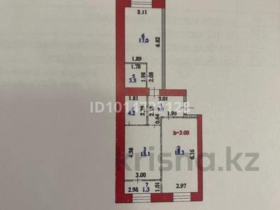 2-бөлмелі пәтер · 63.6 м² · 1/9 қабат, Нажимеденов 28/2, бағасы: 34.5 млн ₸ в Астане, Сарайшык р-н