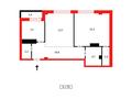 2-комнатная квартира · 70 м² · 14/15 этаж, Кайыма Мухамедханова — БЕЗ КОМИССИИ ДЛЯ ПОКУПАТЕЛЯ за 36.5 млн ₸ в Астане, Нура р-н — фото 14