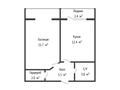 1-бөлмелі пәтер · 47.8 м² · 9/10 қабат, Алии Молдагуловой, бағасы: 24.3 млн 〒 в Актобе — фото 14