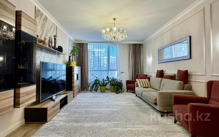 3-комнатная квартира · 118.5 м² · 10/16 этаж, Пр. Тауелсыздык 39 за 700 000 ₸ в Астане, Алматы р-н — фото 2
