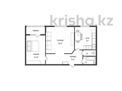2-комнатная квартира · 52 м² · 4/9 этаж, Сатпаева 14 за 25 млн ₸ в Усть-Каменогорске