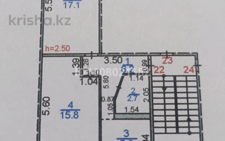 2-комнатная квартира · 47.6 м² · 3/5 этаж, Майкудук, Майкудук, 14й микрорайон 7 — Находится возле автостанции за 10.5 млн 〒 в Караганде, Алихана Бокейханова р-н — фото 2