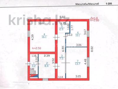 Отдельный дом · 3 комнаты · 75 м² · 8 сот., Куратова 93 — Карбышева куратова за ~ 11.5 млн 〒 в Усть-Каменогорске, Ульбинский