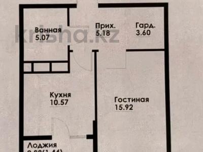 2-комнатная квартира · 43 м² · 7/12 этаж, Макатаева - Байтурсынова — СРОЧНО!!!Горячая Цена!!! за 35 млн ₸ в Алматы, Алмалинский р-н