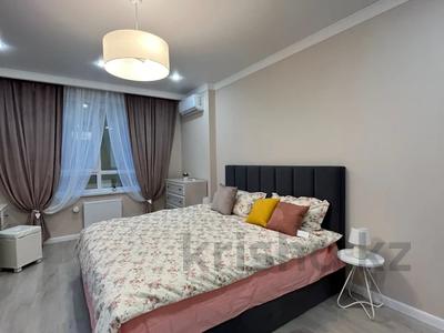 2-комнатная квартира, 75 м², 5/12 этаж помесячно, Торекулова 91/1 за 430 000 〒 в Алматы, Алмалинский р-н