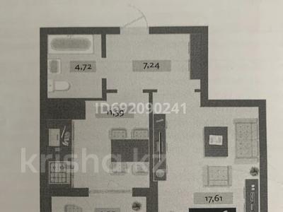 1-комнатная квартира, 45 м², 15 этаж, Е 882 участок 7 за 22 млн 〒 в Астане, Нура р-н