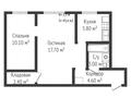 2-бөлмелі пәтер · 43.6 м² · 2/5 қабат, Сералина 34 — Хакимжанова, Садовая, 21 школа, маг.Достык, маг.Георгий, бағасы: 15.5 млн ₸ в Костанае — фото 22
